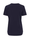 Fransa Lily Graphic T-Shirt, Navy