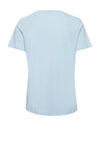 Fransa Faith Graphic T-Shirt, Light Blue