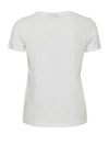 Fransa Bird Box Graphic T-Shirt, White