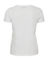 Fransa Bird Box Graphic T-Shirt, White