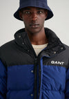 Gant Blocked Padded Jacket, Deep Blue