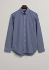 Gant Broadcloth Stripe Shirt, College Blue