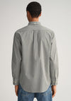 Gant Broadcloth Gingham Shirt, Storm Green