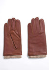 Gant Leather Gloves, Clay Brown