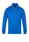 Gant Original Half Zip Sweatshirt, Lapis Blue