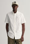 Gant Oxford Short Sleeve Shirt, White