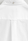 Gant Oxford Short Sleeve Shirt, White