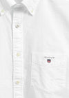Gant Oxford Short Sleeve Shirt, White