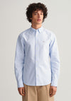 Gant Oxford Slim Fit Shirt, Capri Blue
