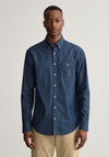Gant Regular Fit Shirt, Dark Indigo