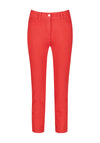 Gerry Weber Slim Leg Cropped Jeans, Red