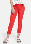 Gerry Weber Slim Leg Cropped Jeans, Red