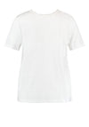 Gerry Weber Scallop Neck Printed T-Shirt, White Multi