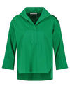 Gerry Weber Cotton Tunic Shirt, Green