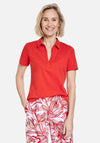 Gerry Weber Patch Pocket Polo Shirt, Red
