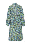 Gerry Weber Floral Pattern Print Midi Dress, Blue Multi