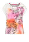 Gerry Weber Ombre Paisley Graphic T-Shirt, White