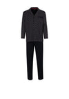 Gotzburg Cotton Pyjama Set, Navy Multi