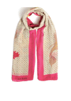 Guess Floral Pashmina Scarf, Pink Multi