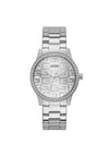 Guess GW0292L1 Ladies G Check Watch, Silver