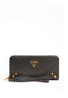 Guess Amantea Zip Around Wallet, Black