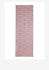 Guess Logo Lettering Scarf, Taupe & Pink