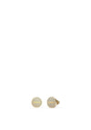 Guess Logo Pave Crystals Earrings, Gold