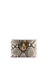Guess Stephi Python Print Mini Wallet, Black Multi