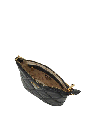 Guess Cessily Quilted Shoulder Bag, Black