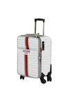 Guess Vikky Logo 4 Wheel Spinner Suitcase, Stone Grey