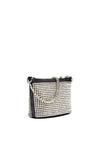 Guess Virtual Rhinestone Mini Bucket Bag, Black Multi
