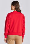 Gant Crest Shield Crew Neck Sweatshirt, Bright Red