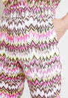 Gerry Weber Zig Zag Print Trousers, Multi