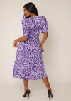 Girl in Mind Samira Animal Print Dress, Lilac