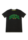 Guess Boys Logo T-Shirt, Black
