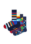 Happy Socks 4 Pair Socks Gift Set, Multi