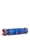 Happy Socks Candy Cane & Cocoa 2 Pair Socks Gift Set, Blue Multi