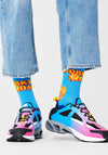 Happy Socks Number One Dad Socks, Blue Multi