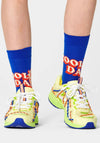 Happy Socks Number One Dad Socks, Dark Blue Multi
