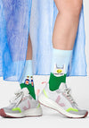 Happy Socks Picnic Time Socks, Green Multi