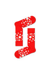 Happy Socks Stars Socks Gift Box, Red & White