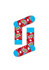 Happy Socks Super Dad 3 Pair Socks Gift Set, Blue Multi