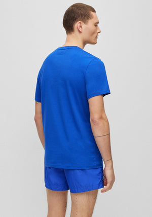 Hugo Boss Contrast Logo T-Shirt, Blue