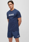 Hugo Boss Contrast Logo T-Shirt, Dark Blue