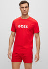 Hugo Boss Contrast Logo T-Shirt, Red