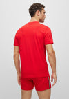 Hugo Boss Contrast Logo T-Shirt, Red