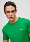 Hugo Boss Curved Logo T-Shirt, Green