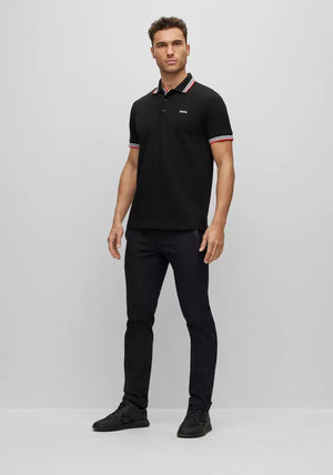 Hugo Boss Paddy Polo Shirt, Black