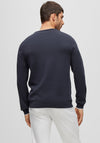 Hugo Boss Rallo Round Neck Sweater, Navy