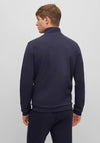 Hugo Boss Skaz Full Zip Sweatshirt, Dark Blue
